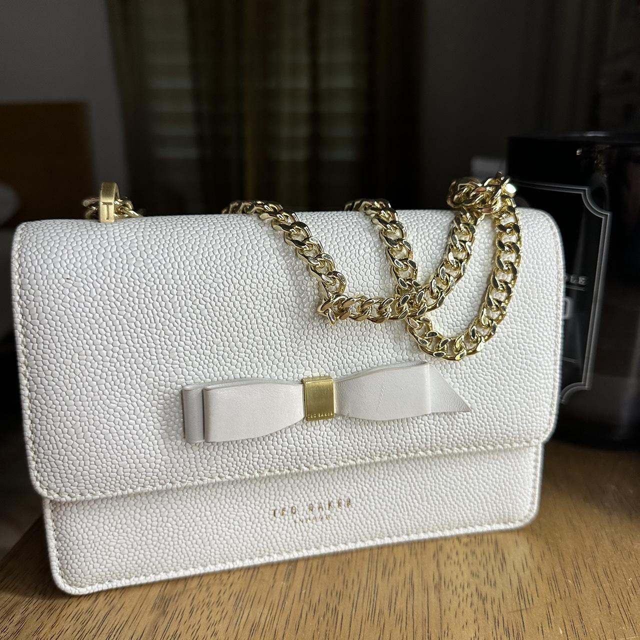 Ted Baker Women's White Bag | Depop