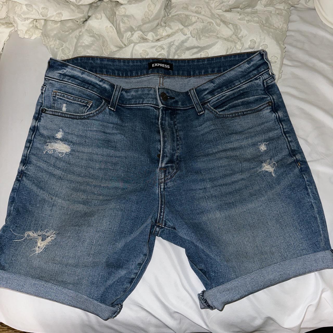 Men’s Express jean shorts Depop