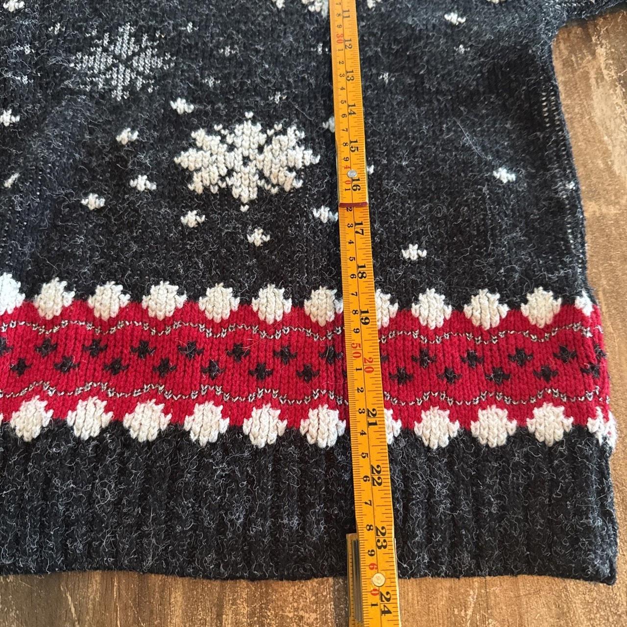 Source Unknown Women's Sweater - Grey/Red - L – C… - image 5