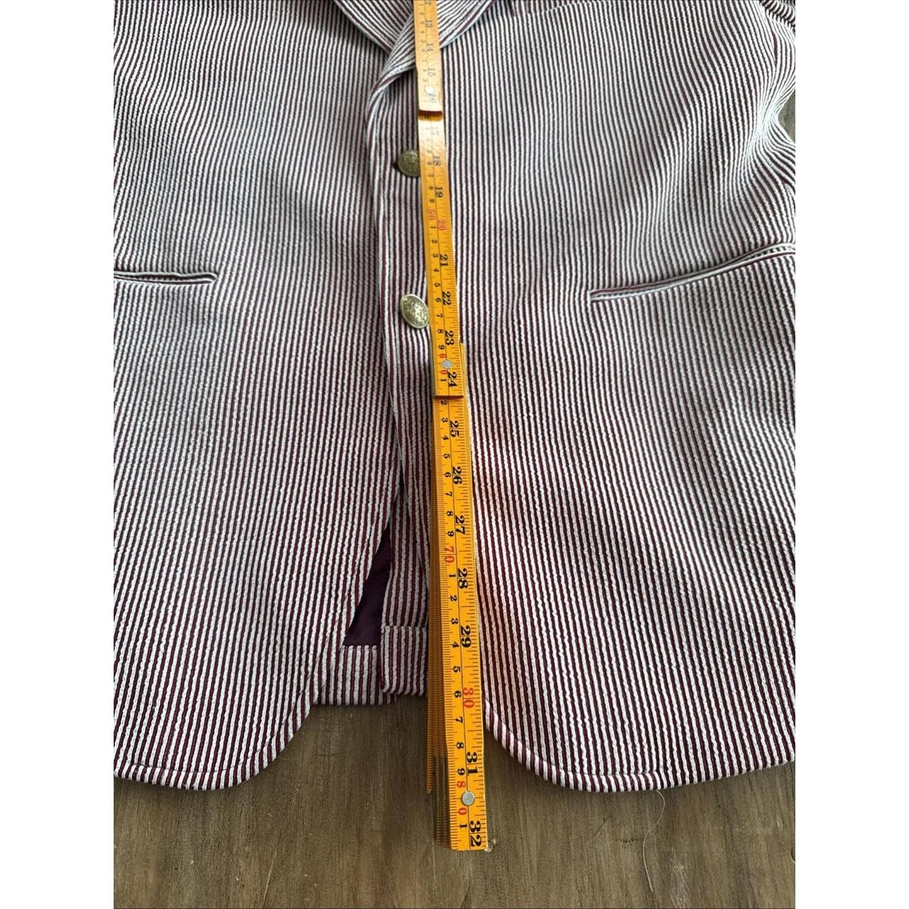 Source Unknown Men's Tailored jacket - Red – Vint… - image 4