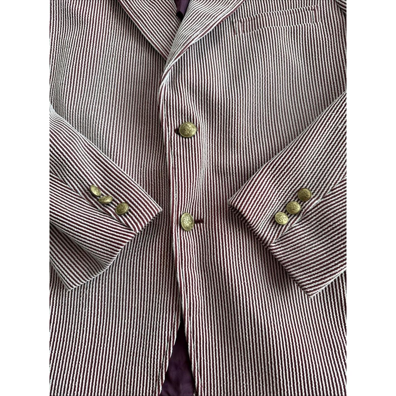 Source Unknown Men's Tailored jacket - Red – Vint… - image 7