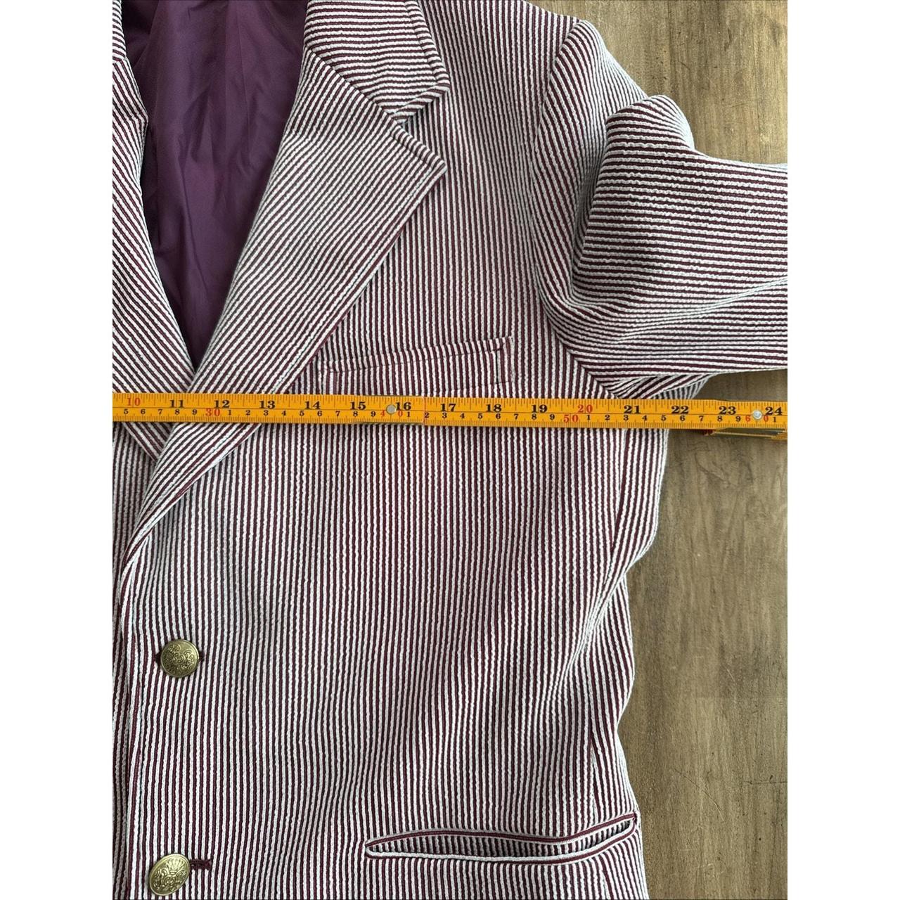 Source Unknown Men's Tailored jacket - Red – Vint… - image 3