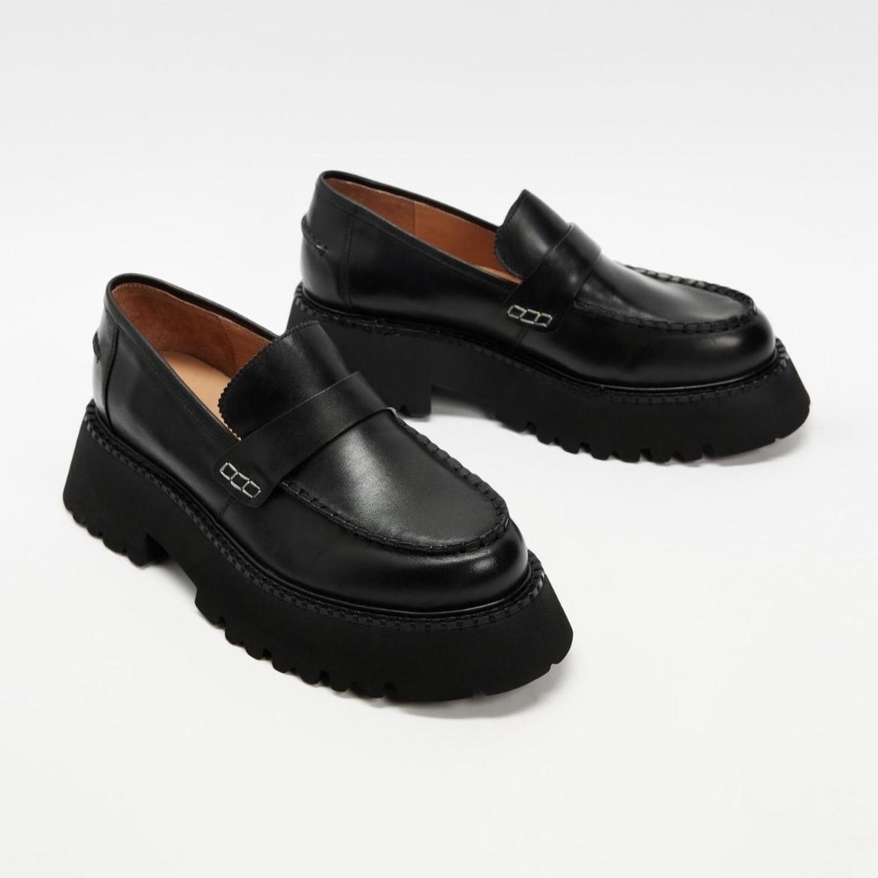 Alias Mae Tammy Loafers in Black, size AU 8 (fits... - Depop