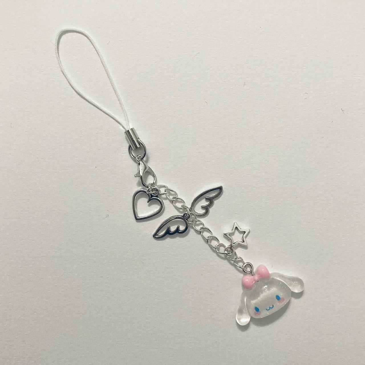 dangly cinnamoroll phone charm!! (๑˃̵ᴗ˂̵) free... - Depop