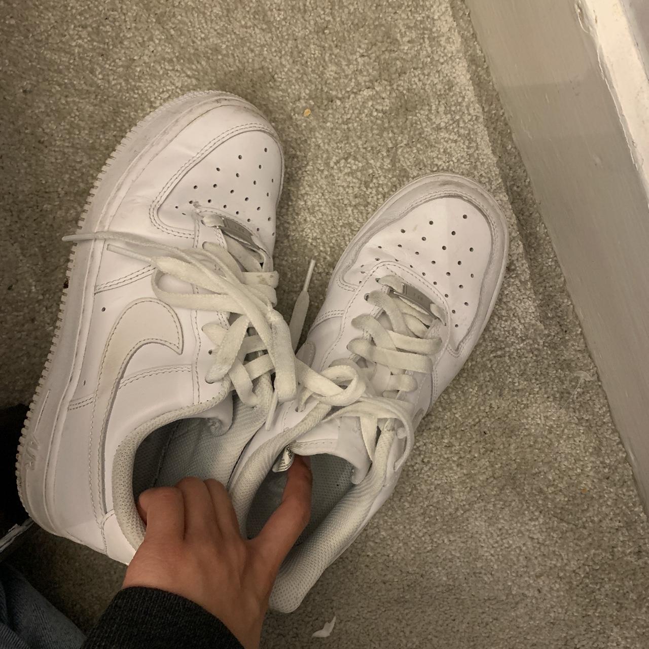 Nike air force 1 size 3 in good condition - Depop