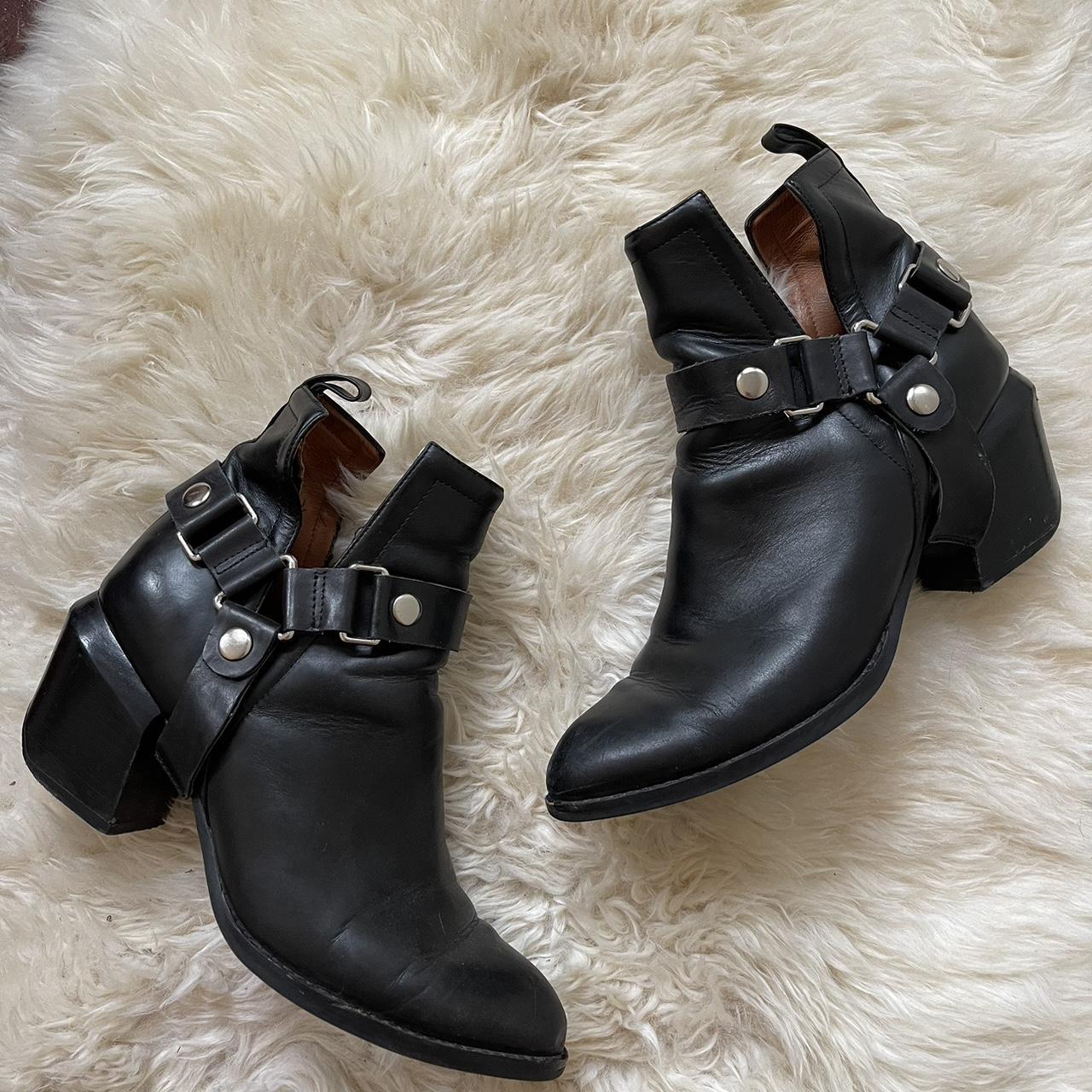 Jeffrey Campbell Orwell Ankle Boots with Buckle