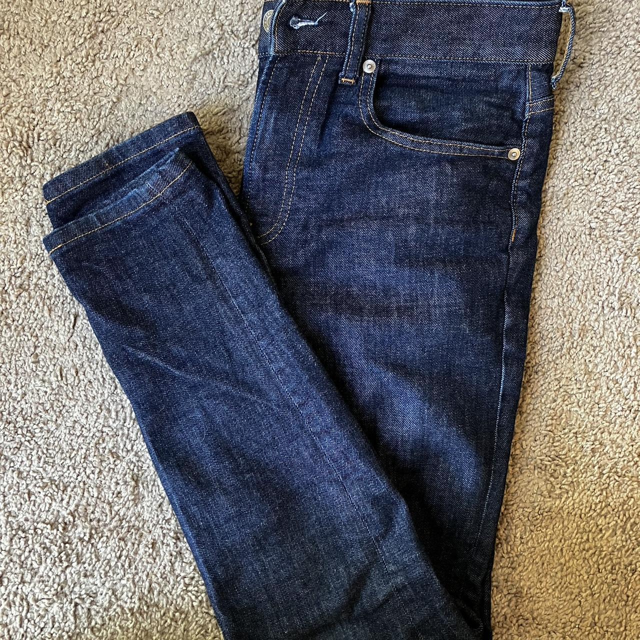 Everlane Men's Blue Jeans Depop