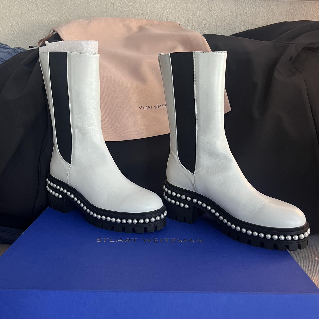 Stuart weitzman white boot online