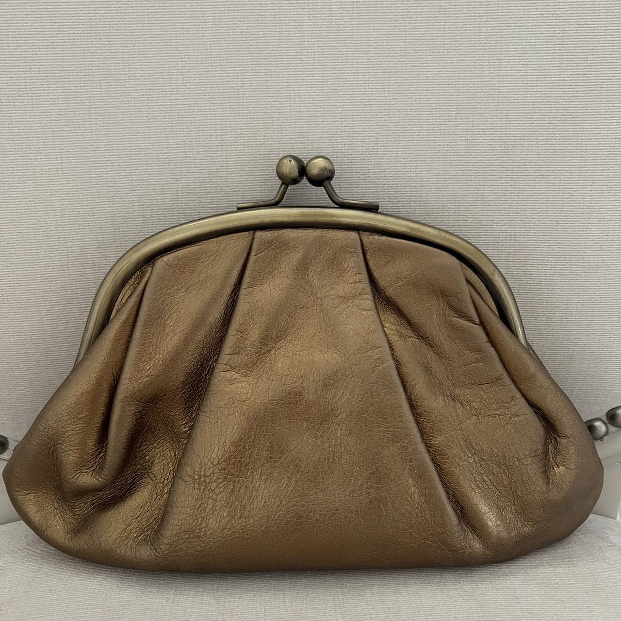 Bronze clutch purse on sale