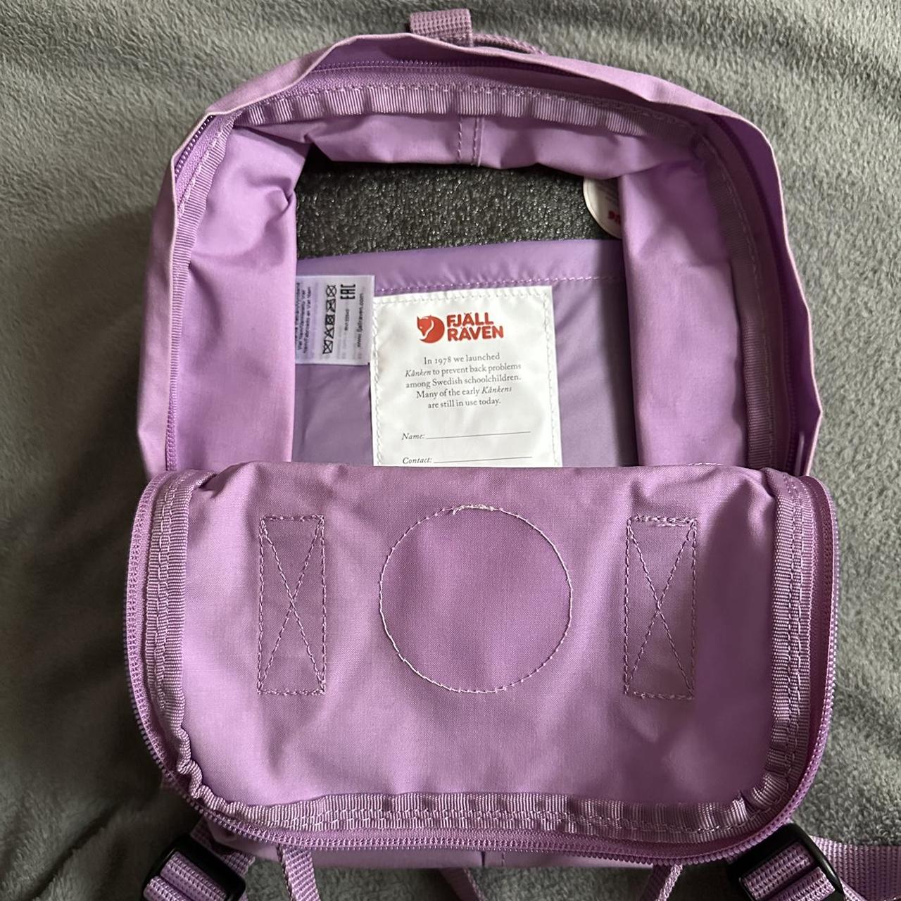 fjallraven kanken mini in orchid in excellent. Depop