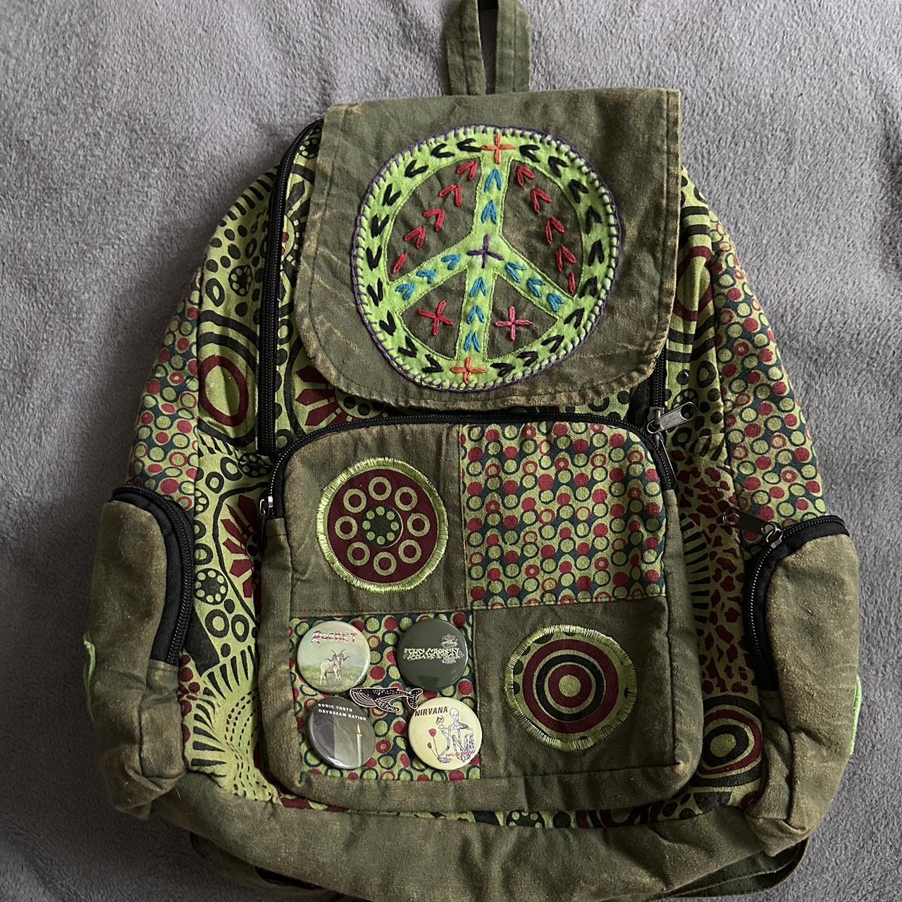 Small hippie clearance backpack