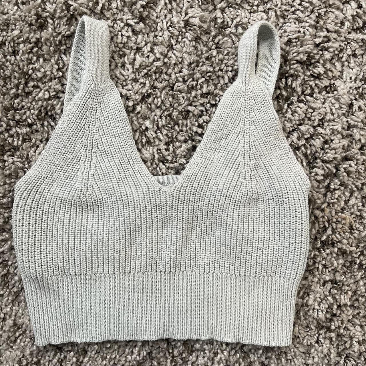 Z Supply Cropped Sweater Tank - Depop