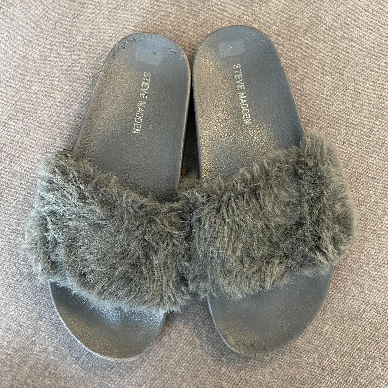 steve madden studded slides