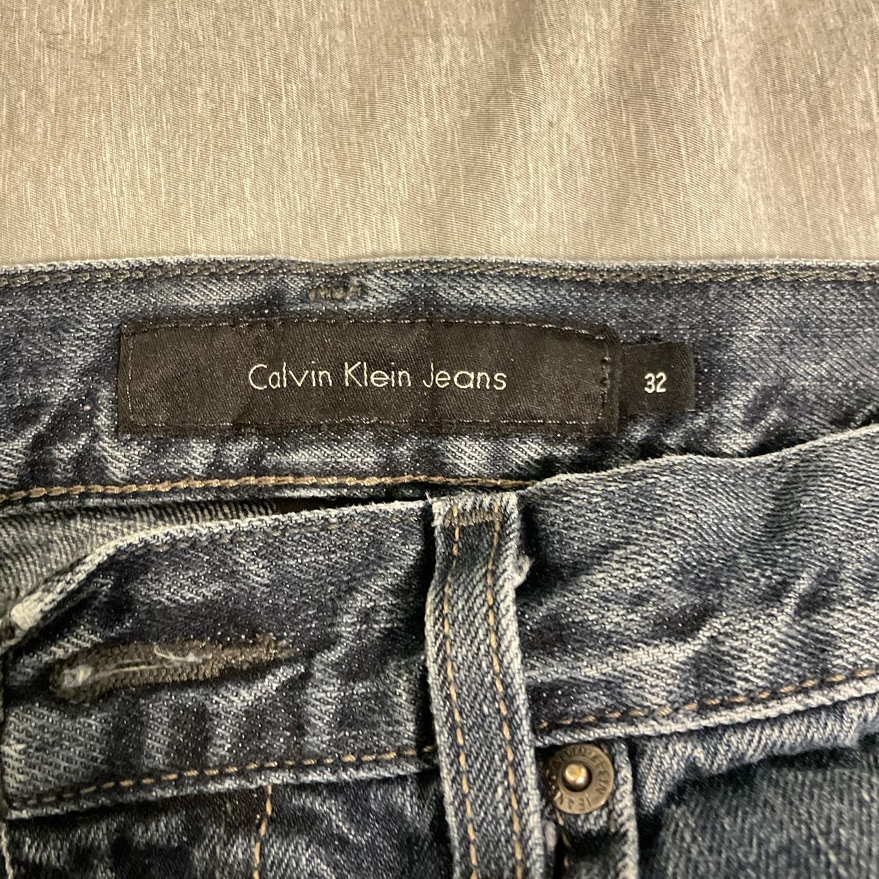Calvin Klein Jeans Men's Blue Jeans Depop