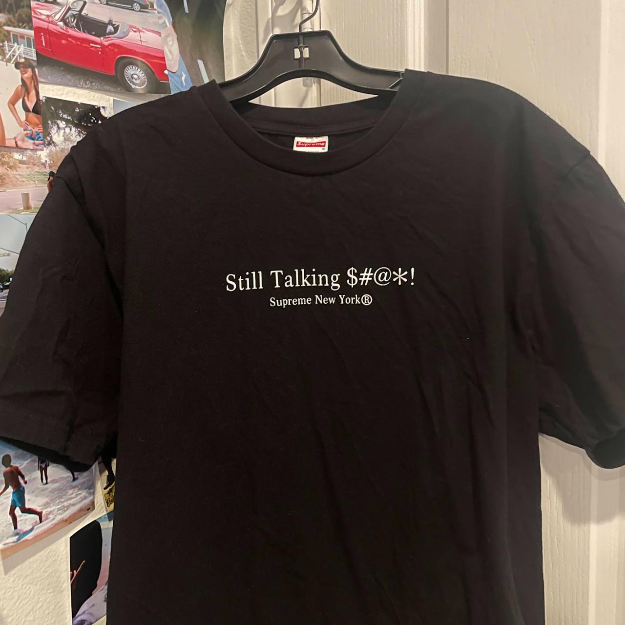 在庫豊富な Supreme - Supreme Still Talking Tee Blackの通販 by