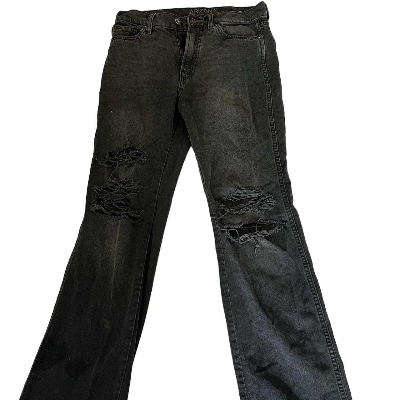 Ripped Jeans Arizona Jeans 93677 Arizona Jean Company: Black