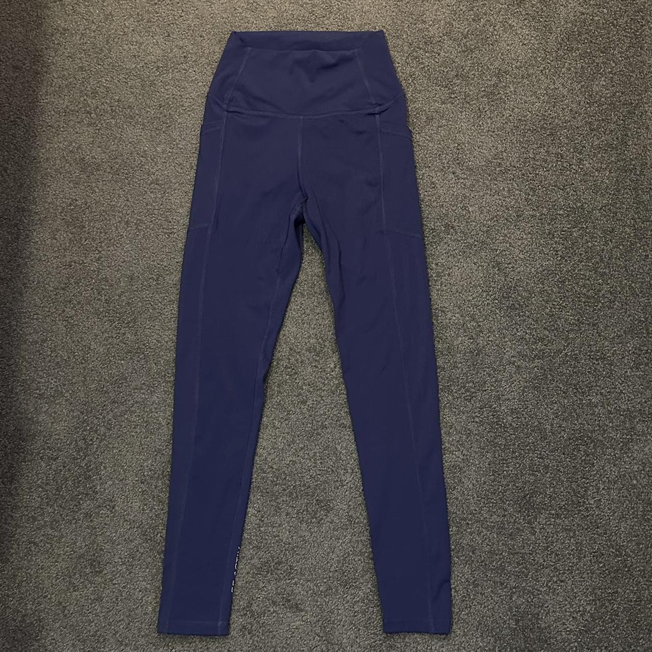 elite eleven leggings dark midnight blue - not sure... - Depop