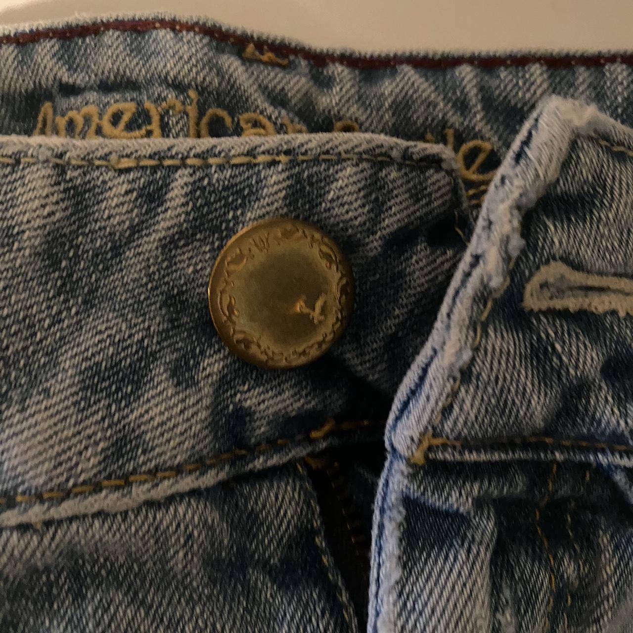 vintage american eagle mini shorts from the 2000s.... - Depop