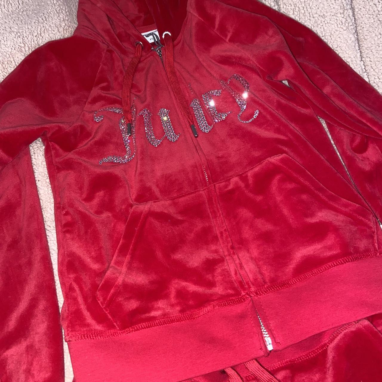 Juicy Couture Women's Red Joggers-tracksuits | Depop