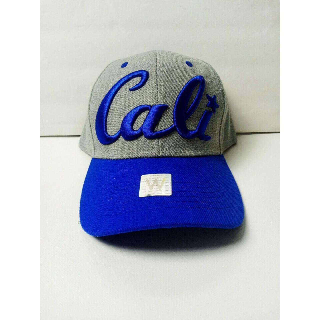 California Looks Men's Blue and Grey Hat (2)