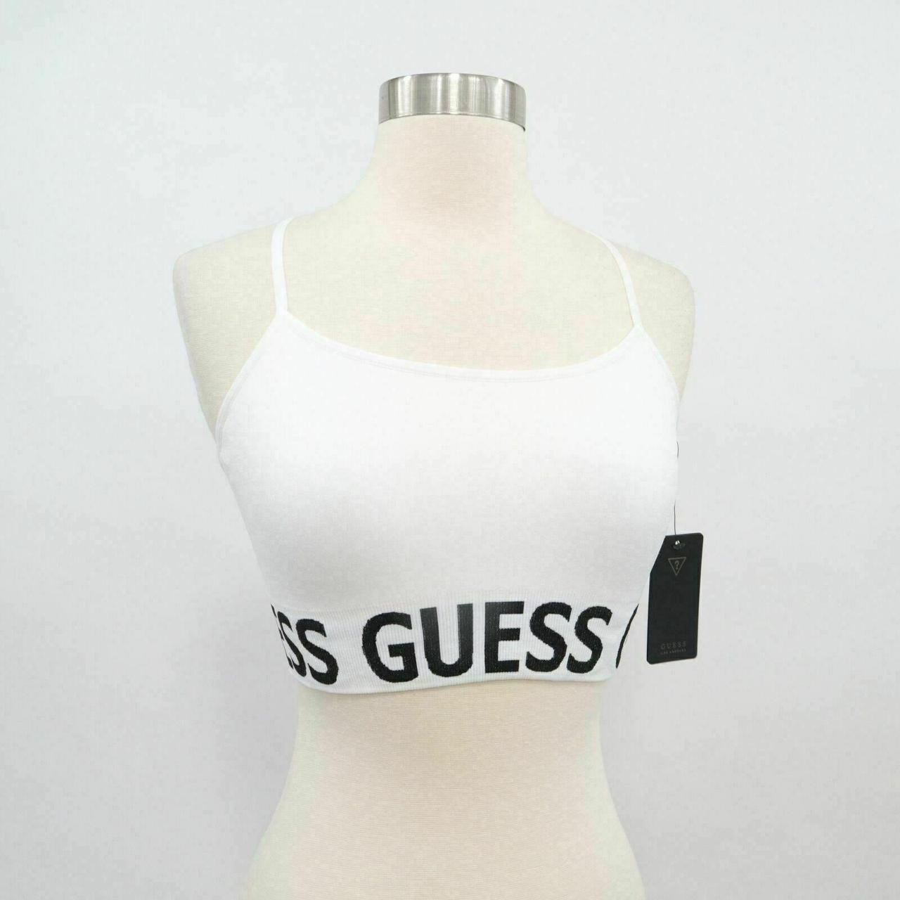 Guess Women's White Vests-tanks-camis (3)