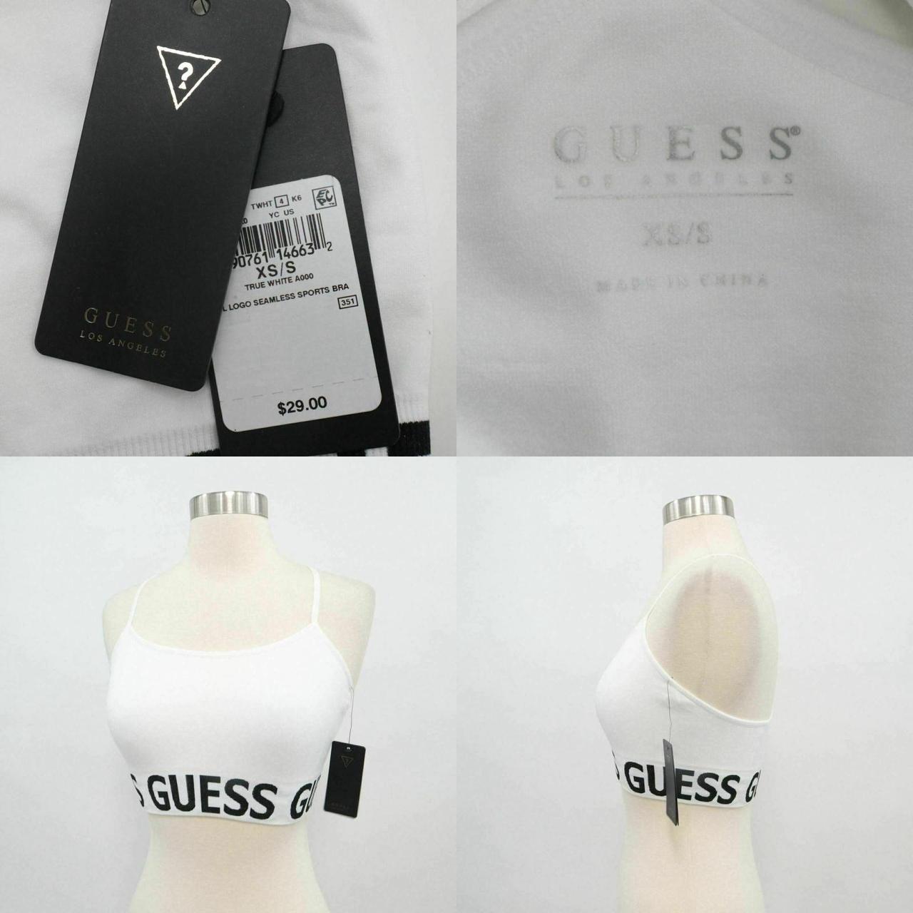 Guess Women's White Vests-tanks-camis (4)