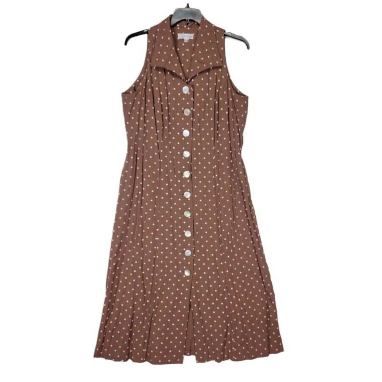 Swing Women's Brown Dress | Depop