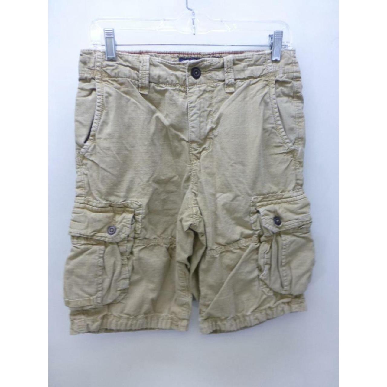 american eagle longboard khaki shorts