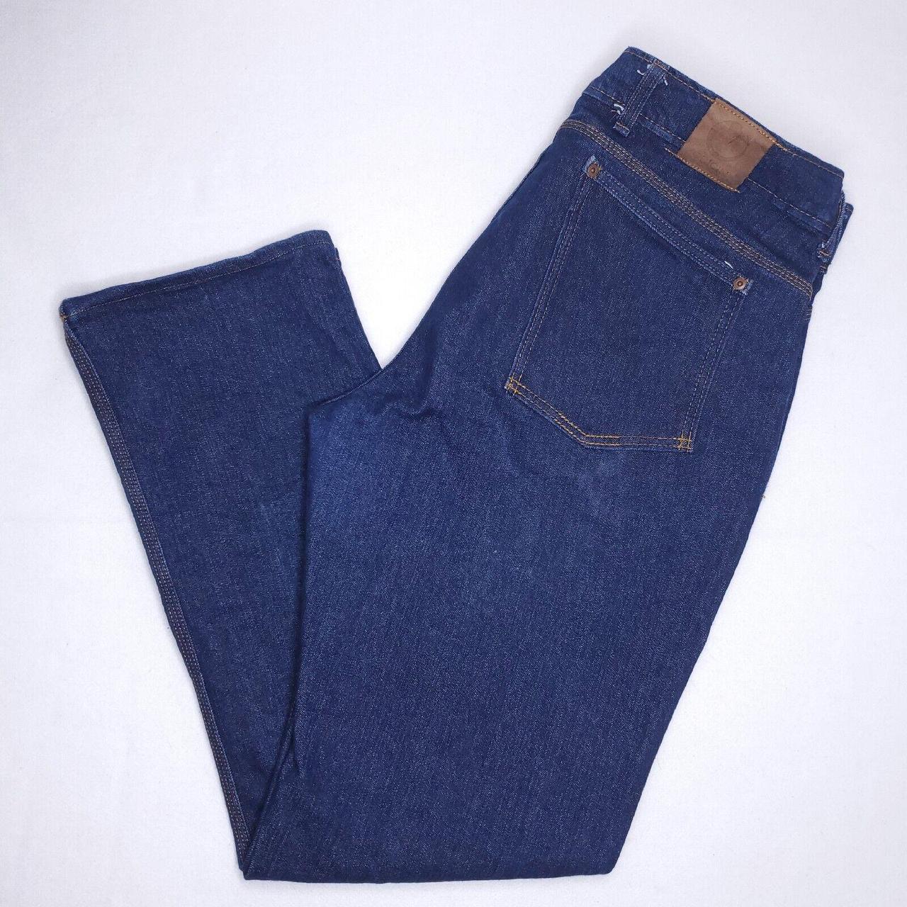 ORIGIN Maine Factory Denim Jeans 40x34 Dark Indigo... - Depop