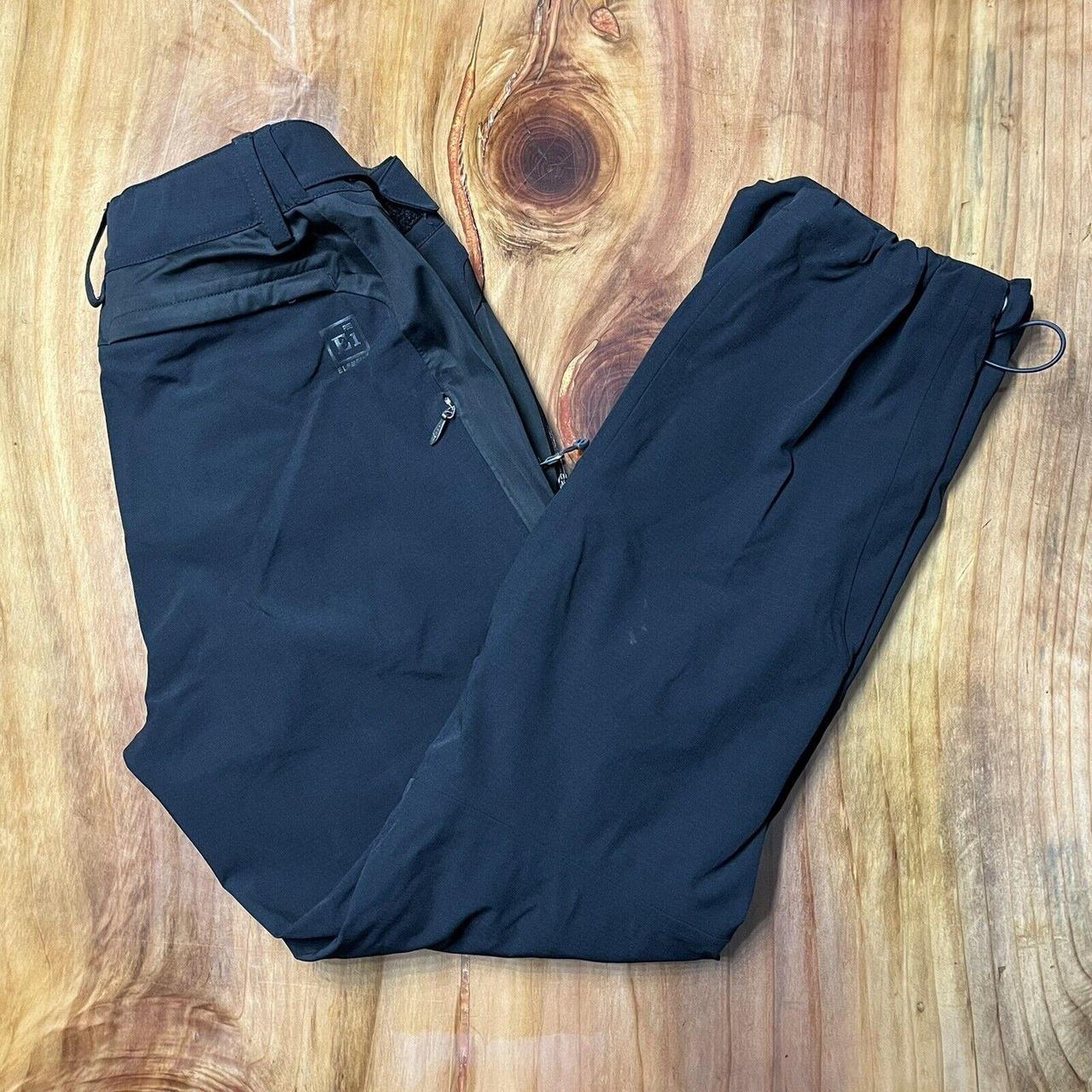 REI Elements Rain Pants Women's 8 Medium Black... Depop