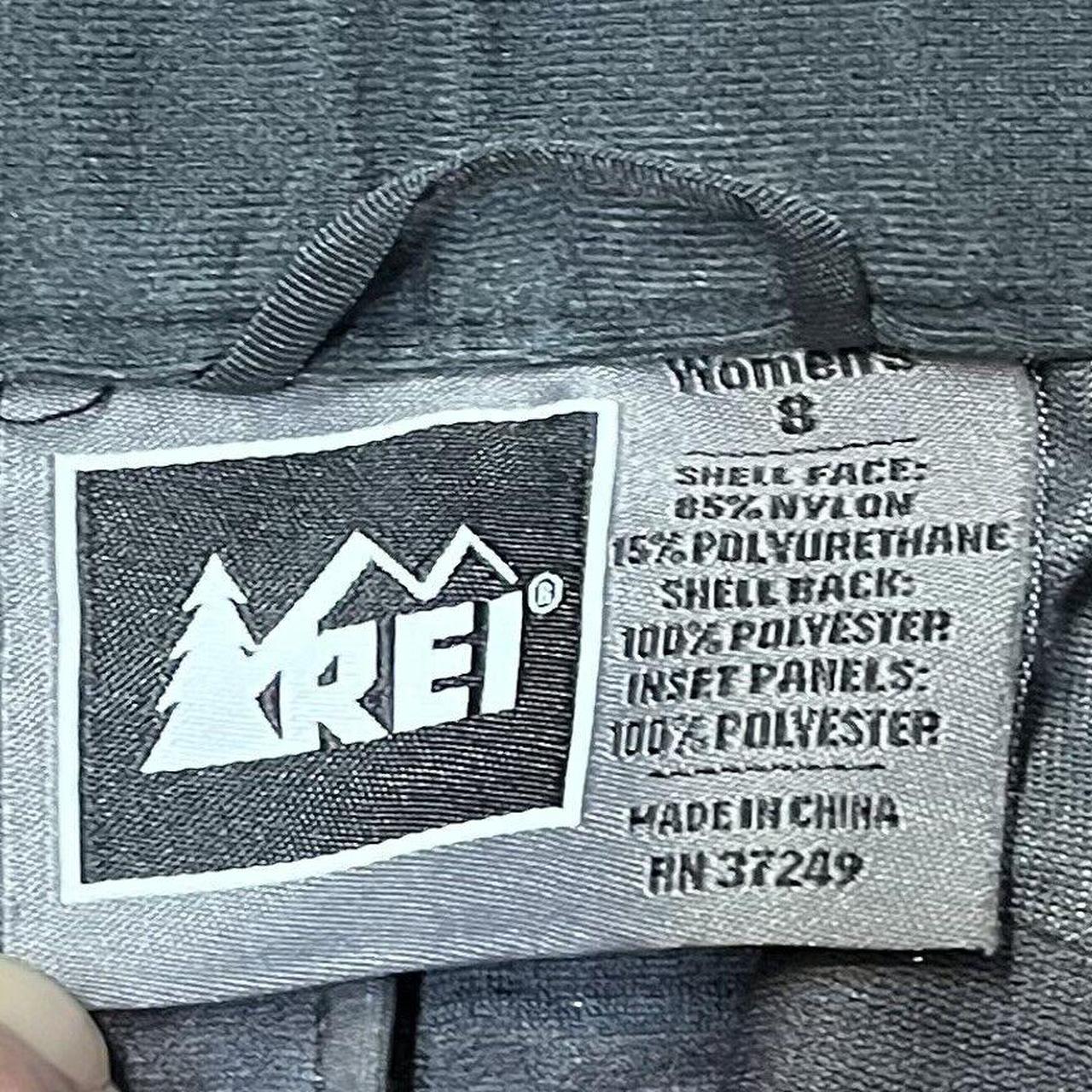 REI Elements Rain Pants Women's 8 Medium Black... Depop