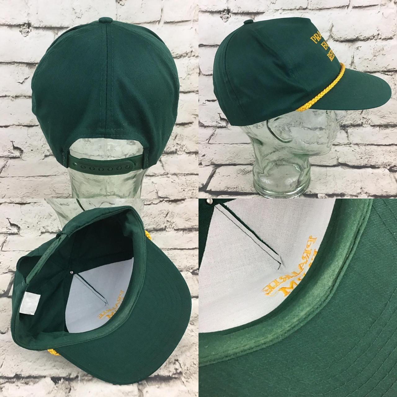 La Prairie Men's Green and Yellow Hat (4)