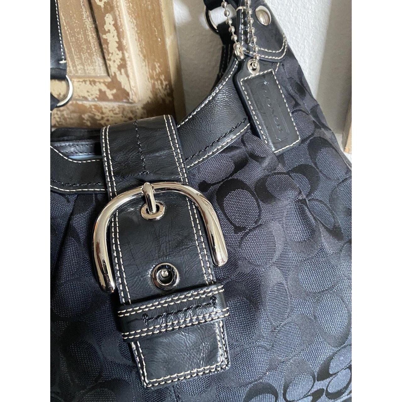 Coach Lynn Soho Hobo Shoulder Bag F17728 Black The... - Depop