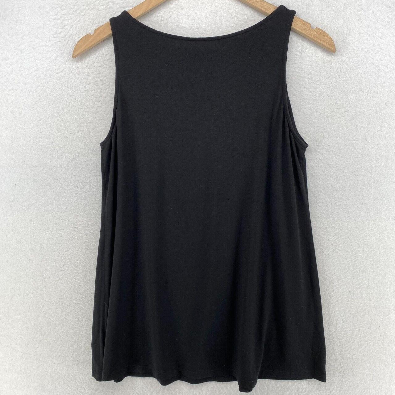Eileen Fisher Women's Black T-shirt (3)