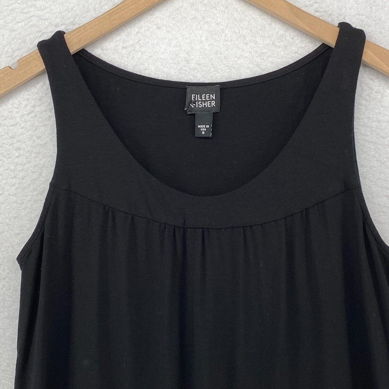 Eileen Fisher Women's Black T-shirt (2)