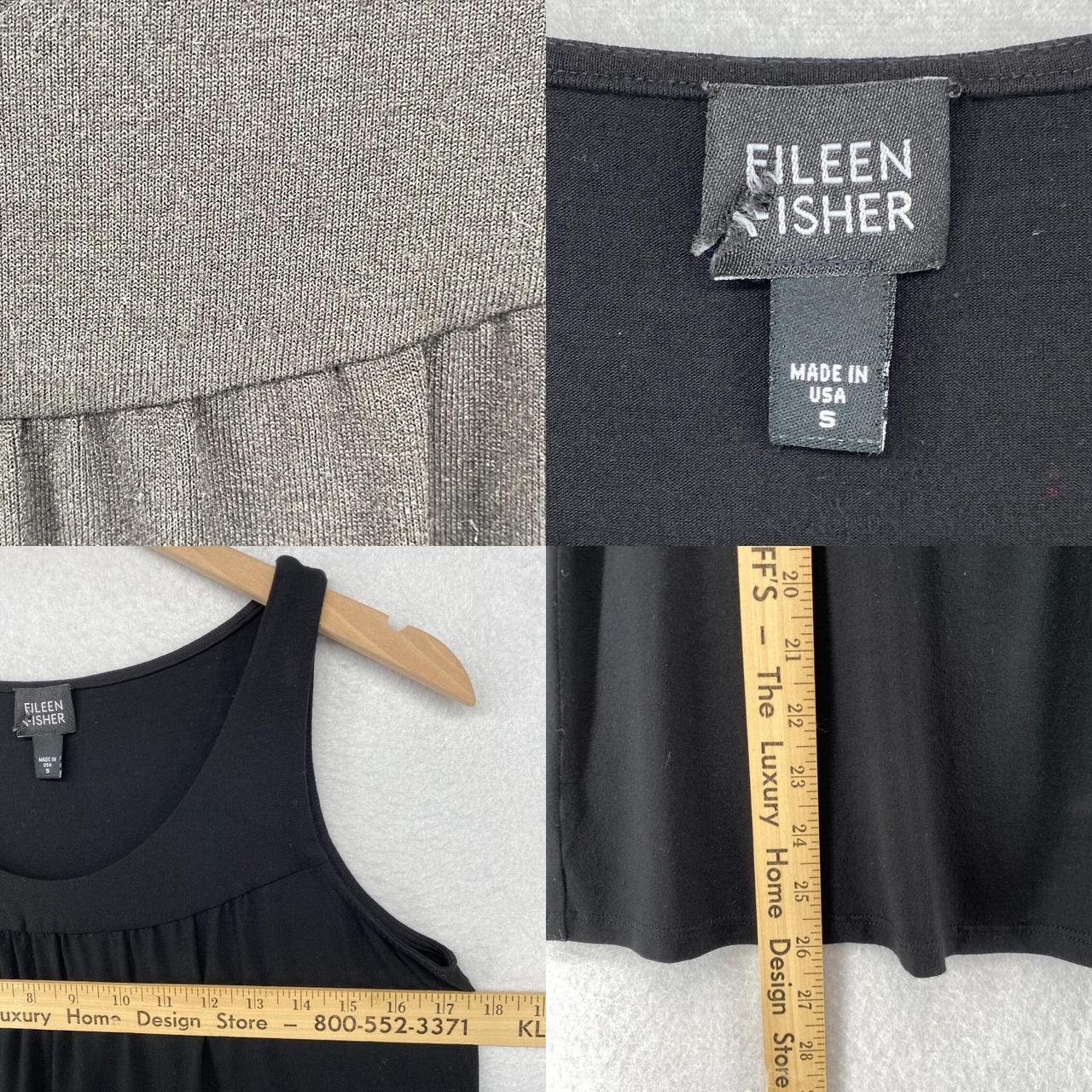 Eileen Fisher Women's Black T-shirt (4)