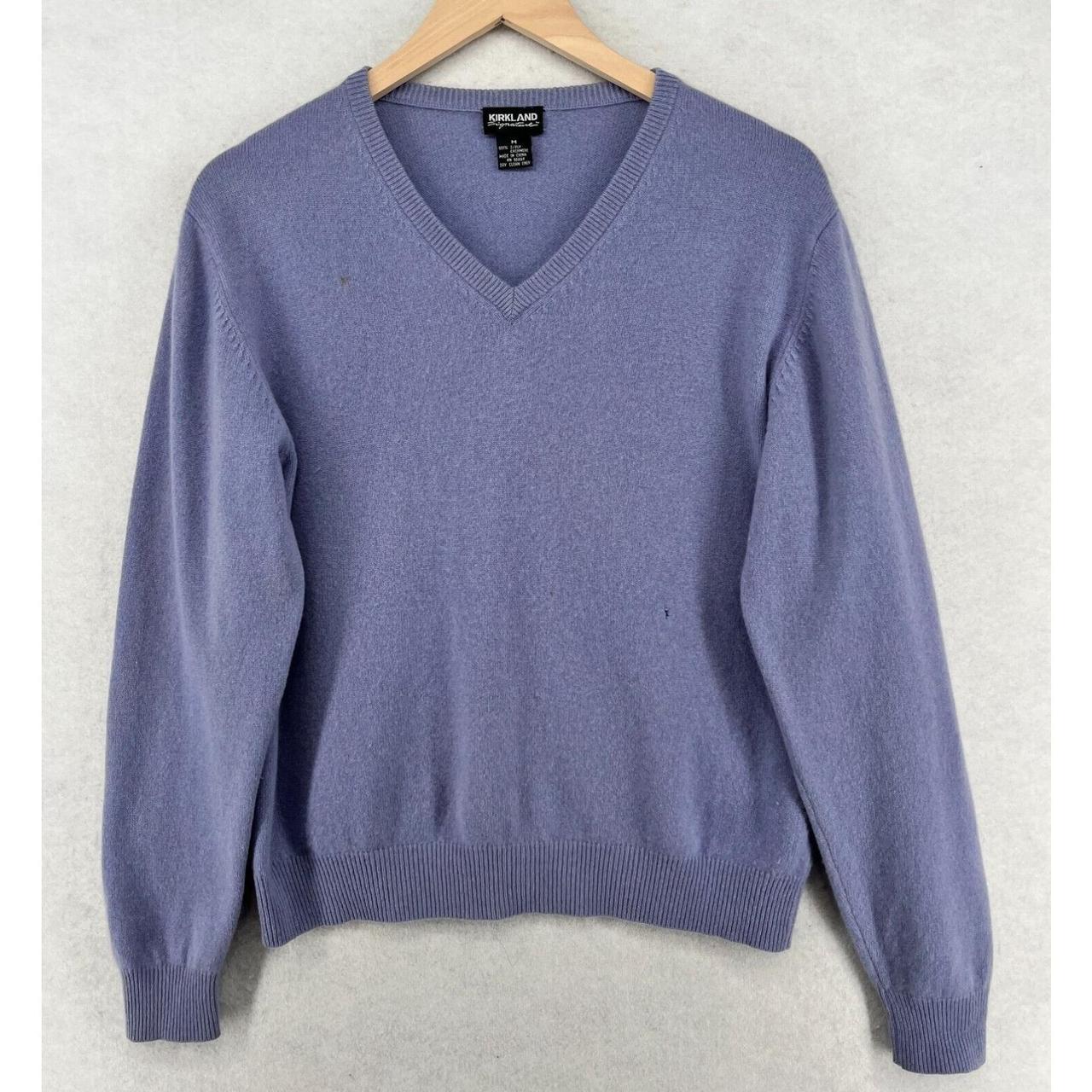 KIRKLAND SIGNATURE 2-Ply Cashmere Sweater Womens M... - Depop