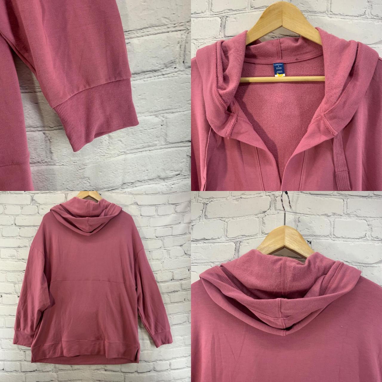 Rose Women's Pink Hoodie (4)