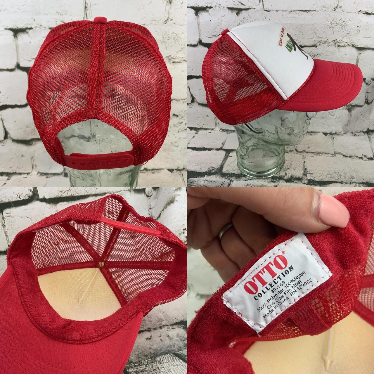 Lotto Men's White and Red Hat (4)