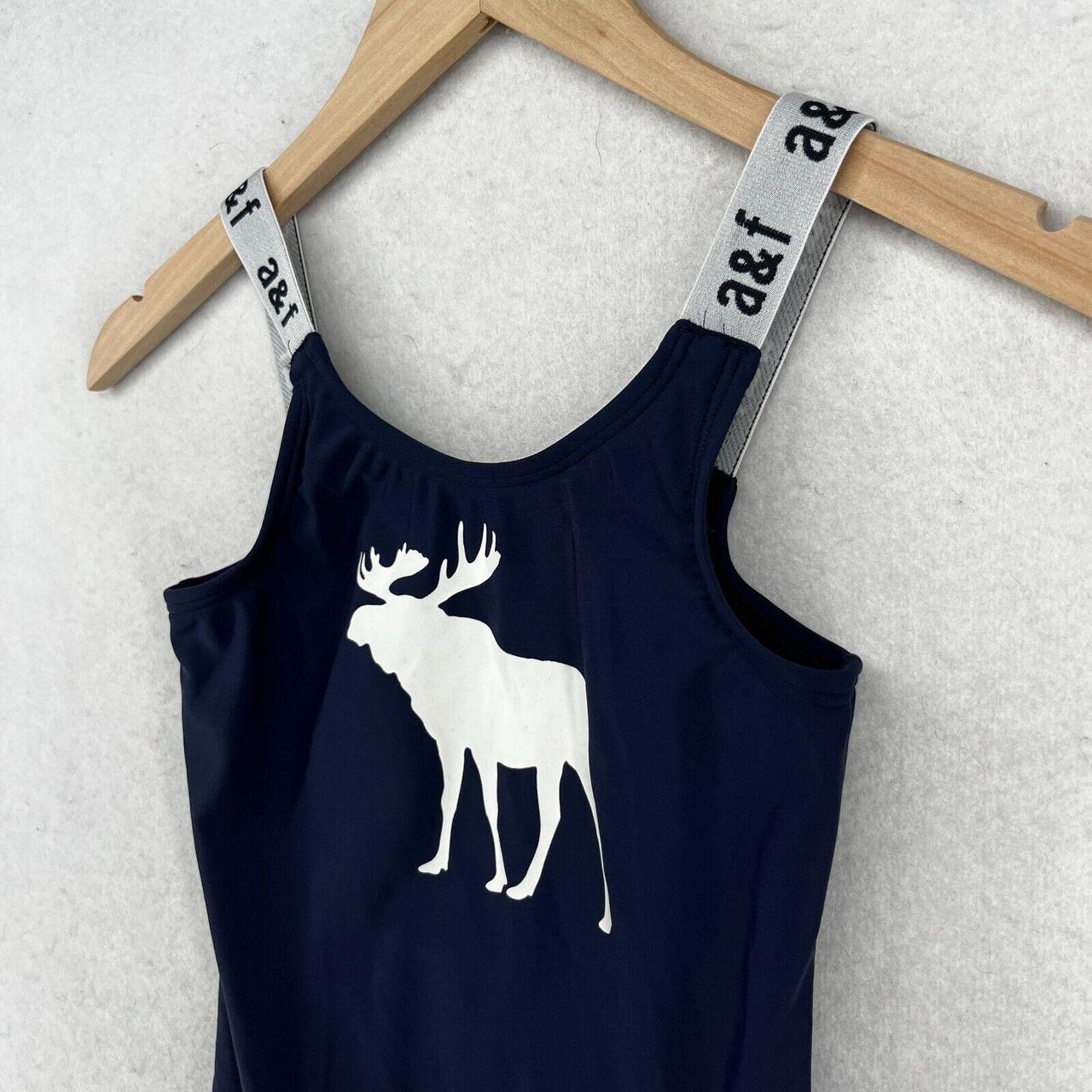 ABERCROMBIE & FITCH One Piece Kids 11/12 Logo Print... Depop