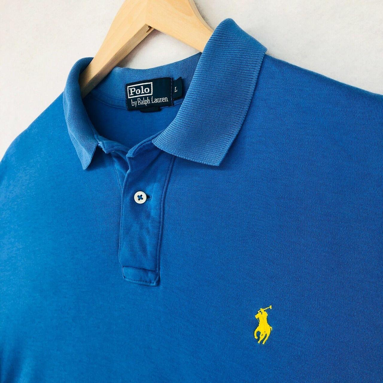 Polo Ralph Lauren Men's Blue Polo-shirts | Depop