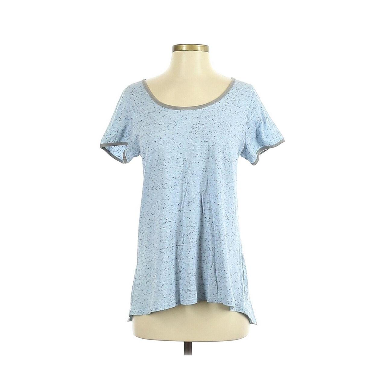 LuLaRoe Women's Blue T-shirt | Depop