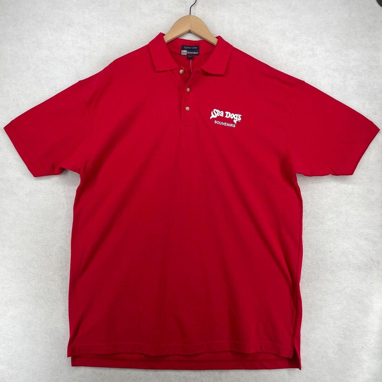 Sea Men's Red Polo-shirts | Depop