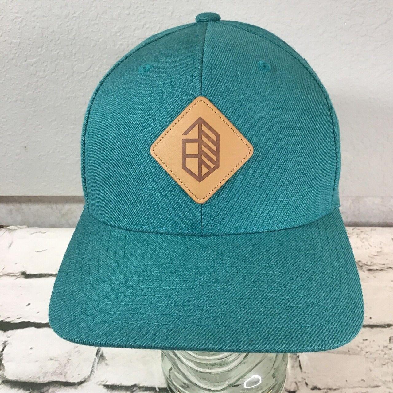 Jones Sports Hat Mens One Size Blue Teal Athletic... Depop