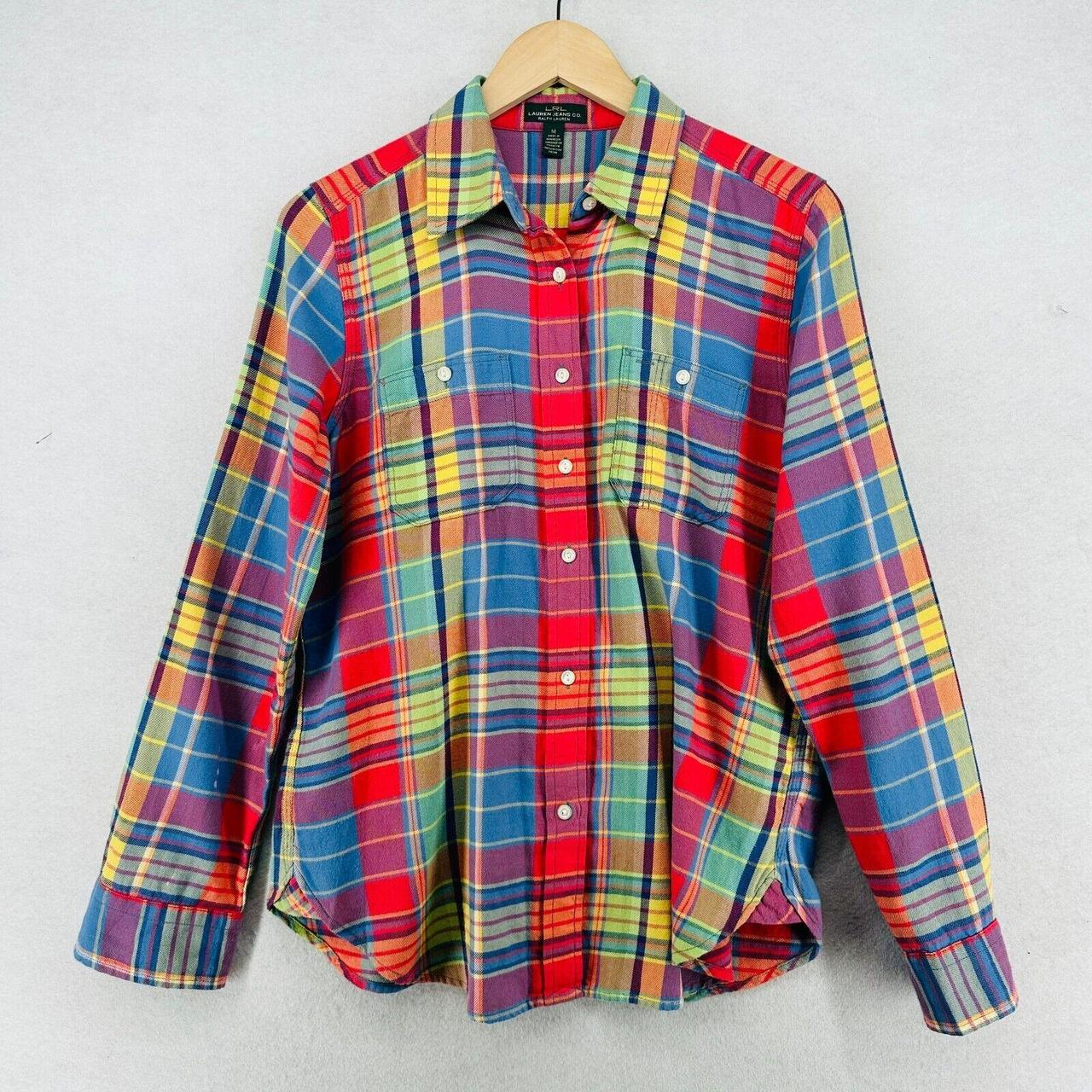 CO Women's Red and Blue Sweatshirt (2)