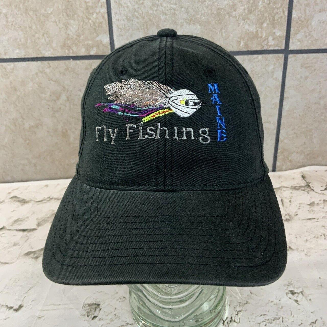 Maine Men's Black Hat Depop