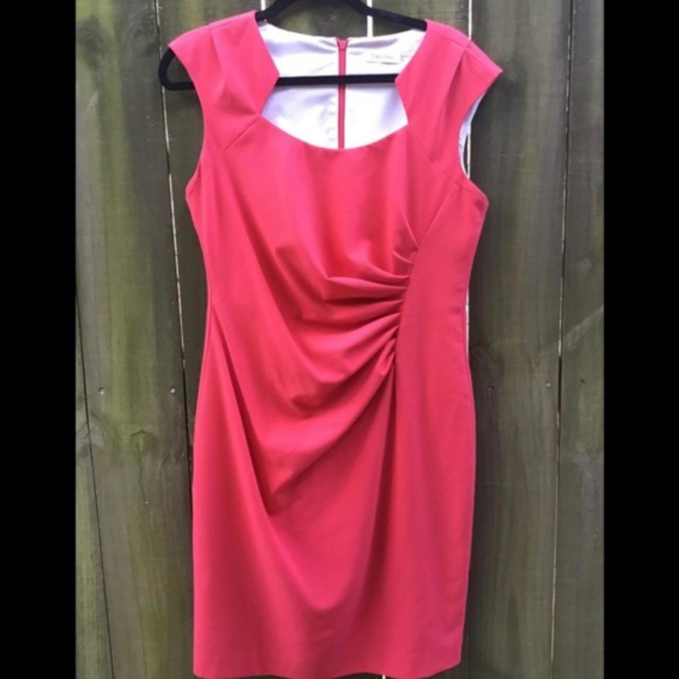 Calvin klein 2024 coral dress