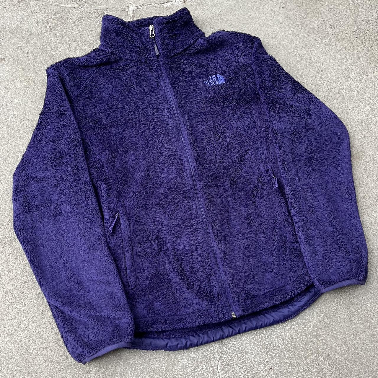 North face hot sale fuzzy sweatshirt