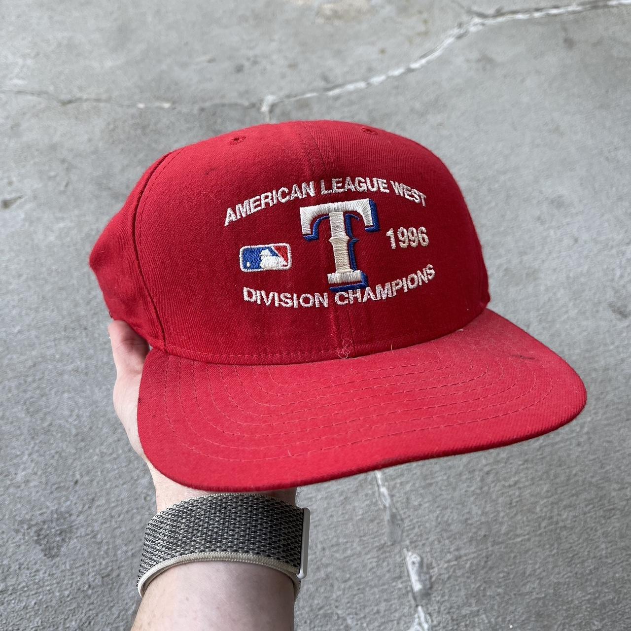 Vintage 90s Texas Rangers Snapback Hat 