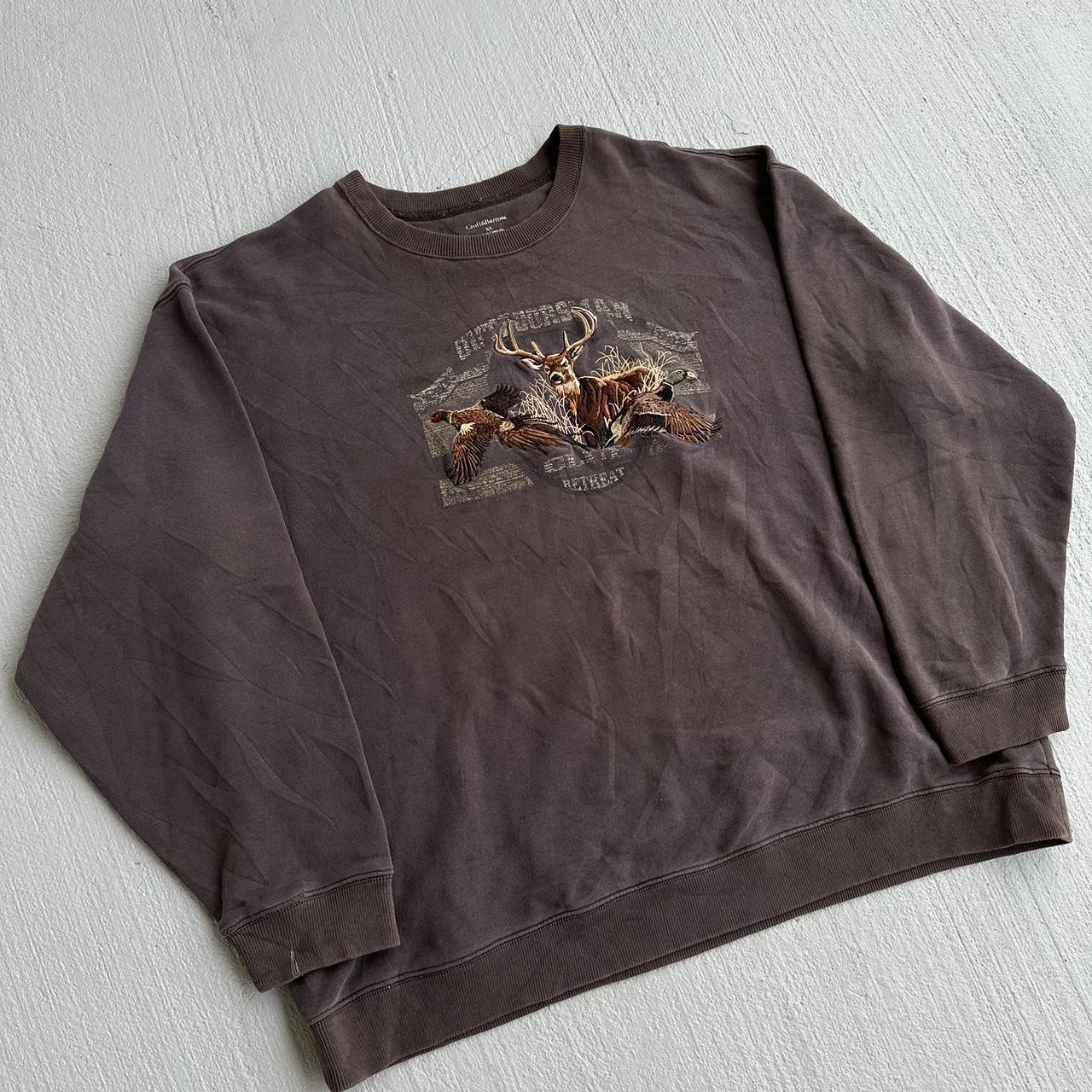 Croft & Barrow Men's Brown Sweatshirt | Depop